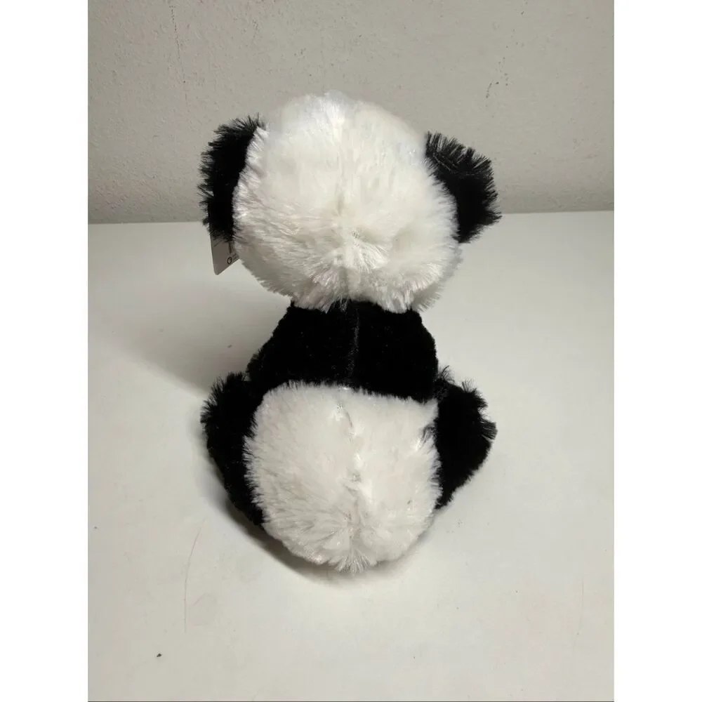 NWT Goffa Panda Plush Toy For Kids Children Black & White Stuffed Animal Bear 7”